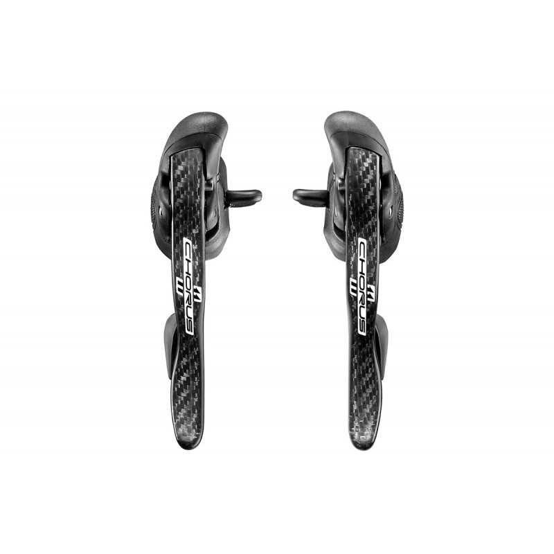 CAMPAGNOLO Manetas cambio y freno ERGOPOWER ATHENA CARBON BLACK 11V 41029