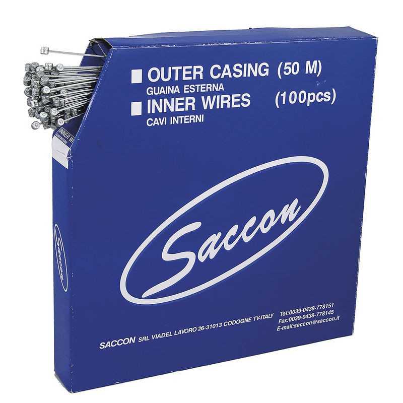 SACCON Sirgas de freno acero galvanizado para bicicletas MTB - Marca 257401