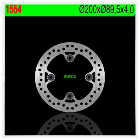 NG BRAKE DISK DISCO DE FRENO 1554 Ø200 x Ø89 5 4 9621554