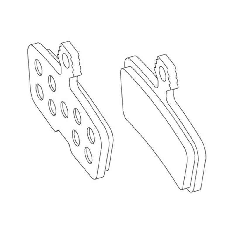 SRAM BRAKE PADS SET AVID CODE BT (20 PAIRS) 101175VAR