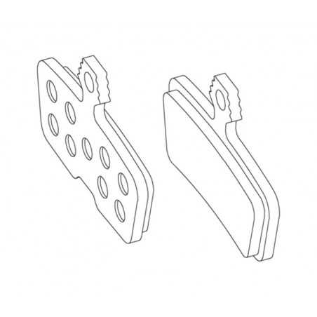 SRAM BRAKE PADS SET AVID CODE BT (20 PAIRS) 101175VAR