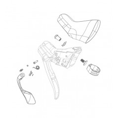 SRAM Kit de montaje pistón maestro para maneta freno/cambio HRD/HRR 101701