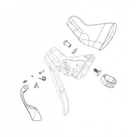 SRAM Kit de montaje pistón maestro para maneta freno/cambio HRD/HRR 101702
