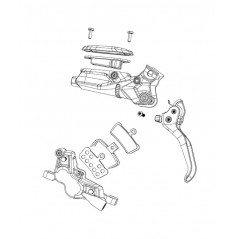 SRAM Maneta de freno disco aluminio CODE R VERSION 2 100857