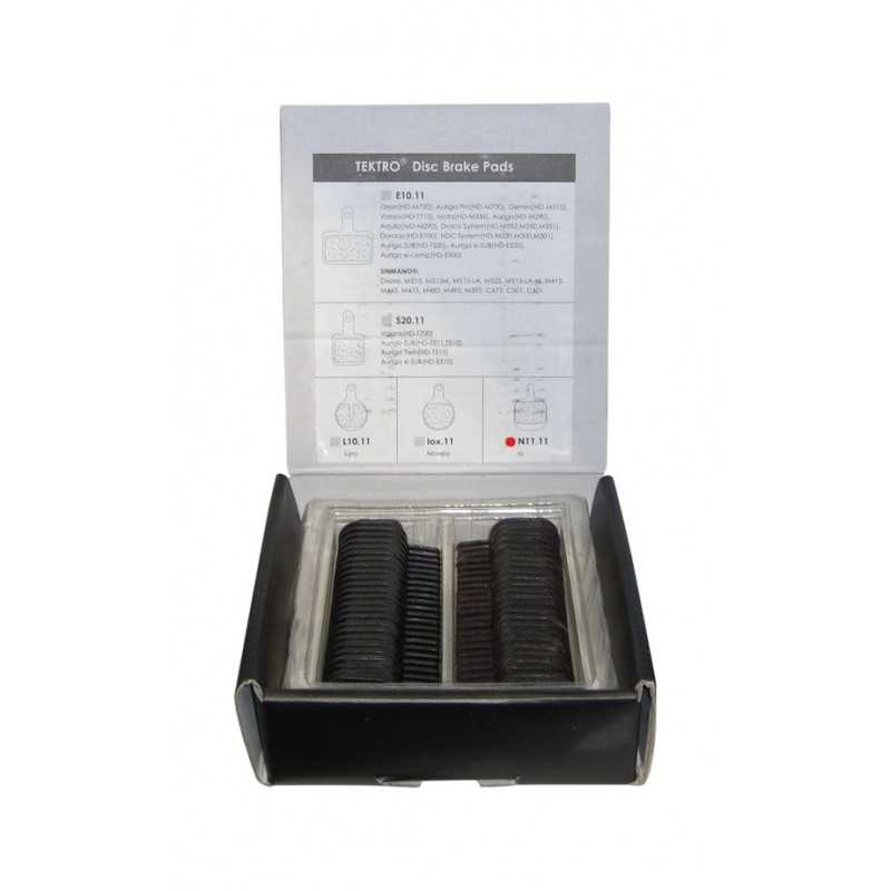 TEKTRO Juego pastillas freno organicas (caja 25 juegos) N11.11 IO 715540