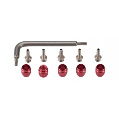 Ovalillos + inserts for hydraulic brake  (5U)
