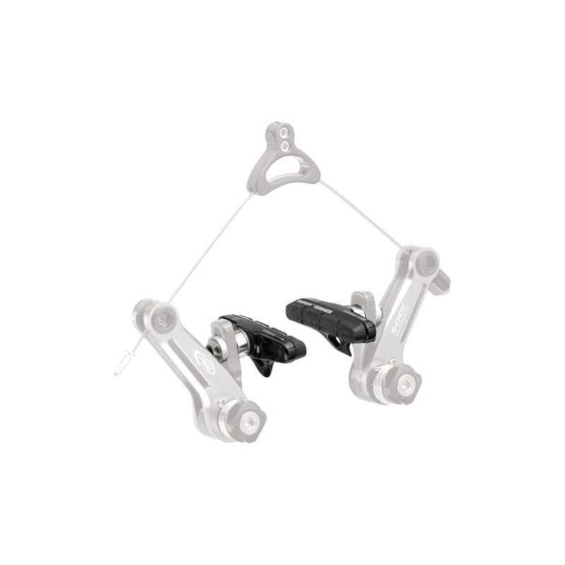 Brake shoe with bracket  SHORTY ULTIMATE (ROAD) CROSS + CATRIDGE