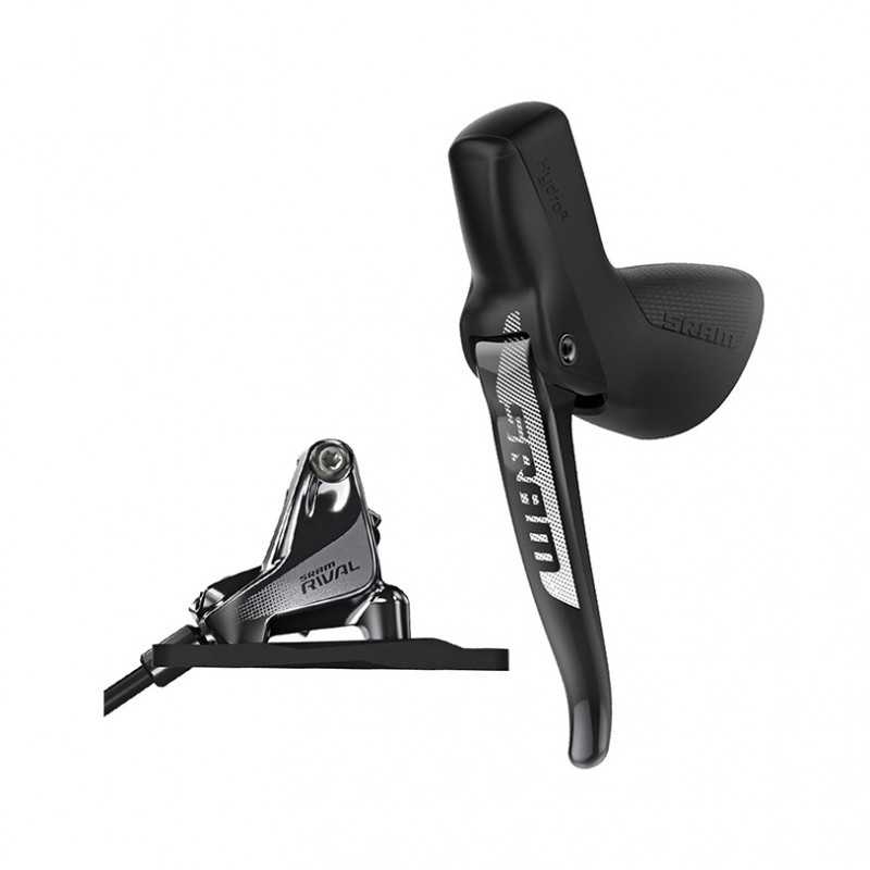 SRAM Freno de disco delantero hidráulico aluminio RIVAL FLAT MOUNT 20 MM OFFSET 2000 105563