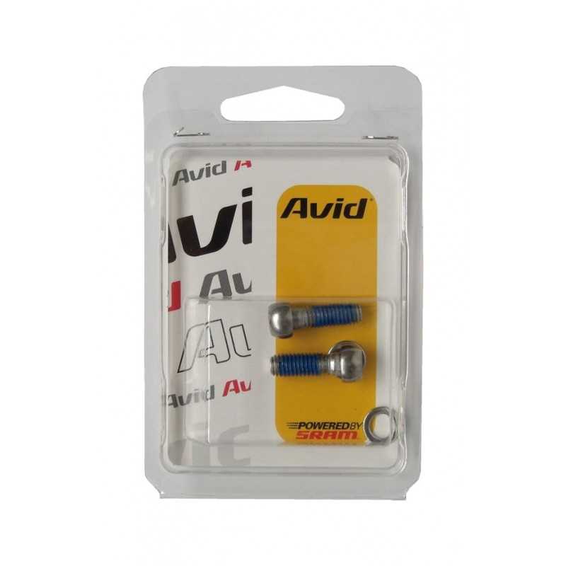 Set of screws for stainless steel brake disc