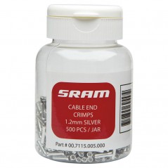 SRAM Terminales de cable cambio 1.8mm 500u 103013