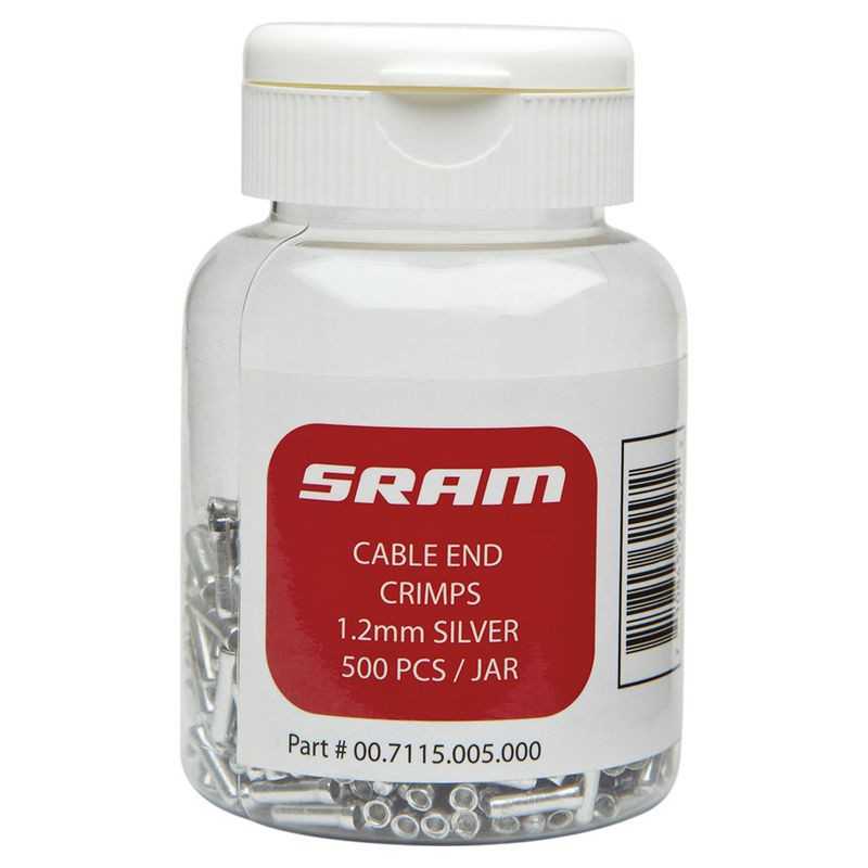 SRAM Terminales de cable cambio 1.8mm 500u 103013