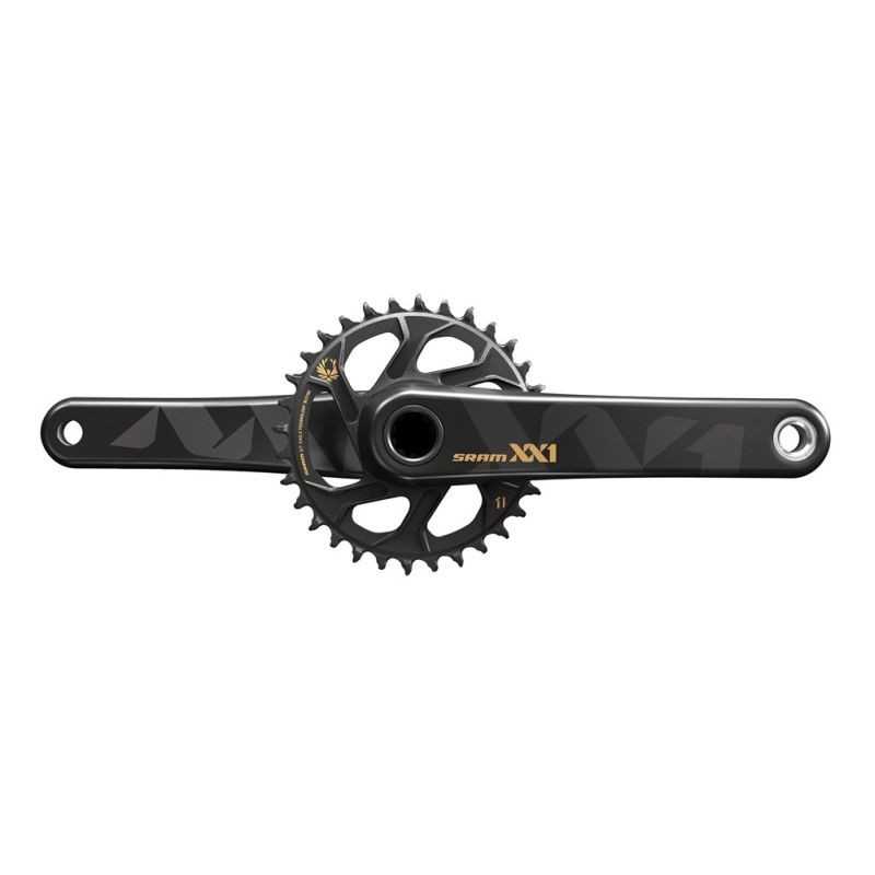 SRAM Juego de bielas y plato EAGLE XX1 BB30 BOOST 12V BL/GO 100271VAR