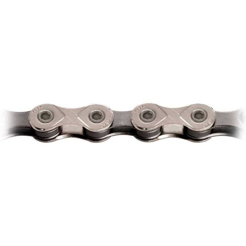 KMC Cadena bicicleta 114 eslabones cromado X10 10V 262250