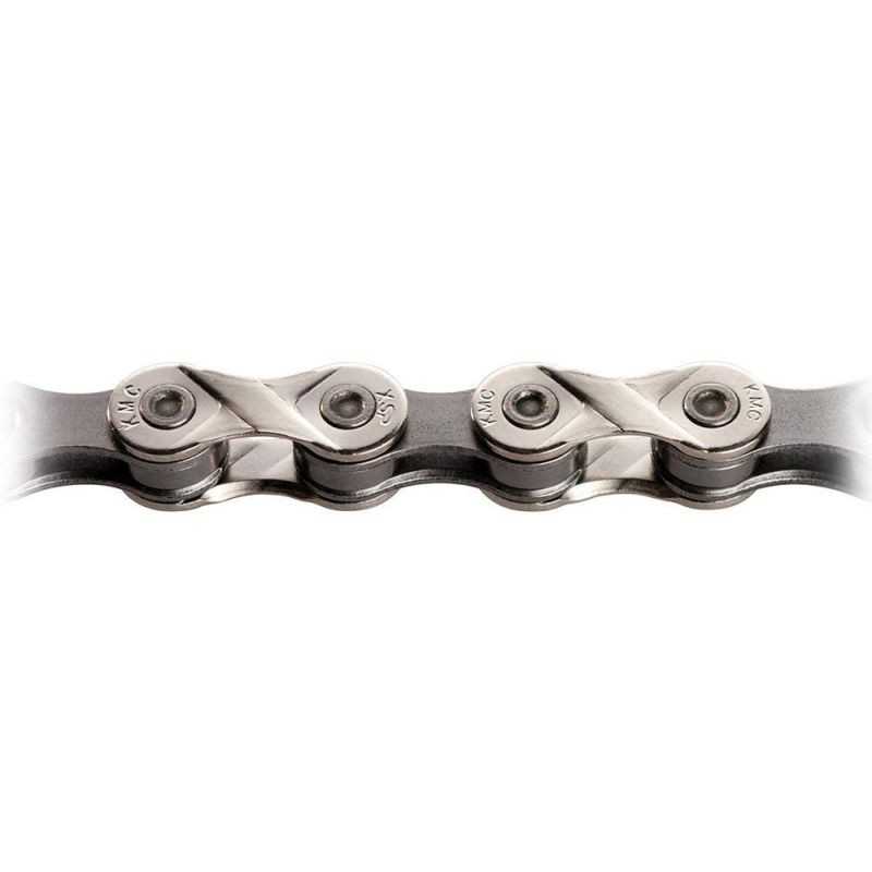 Chrome-plated bicycle chain 114 links  X11 11V