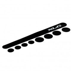 XLC Kit protector base aspecto carbon 8 almohadillas CP-C01 2500800500