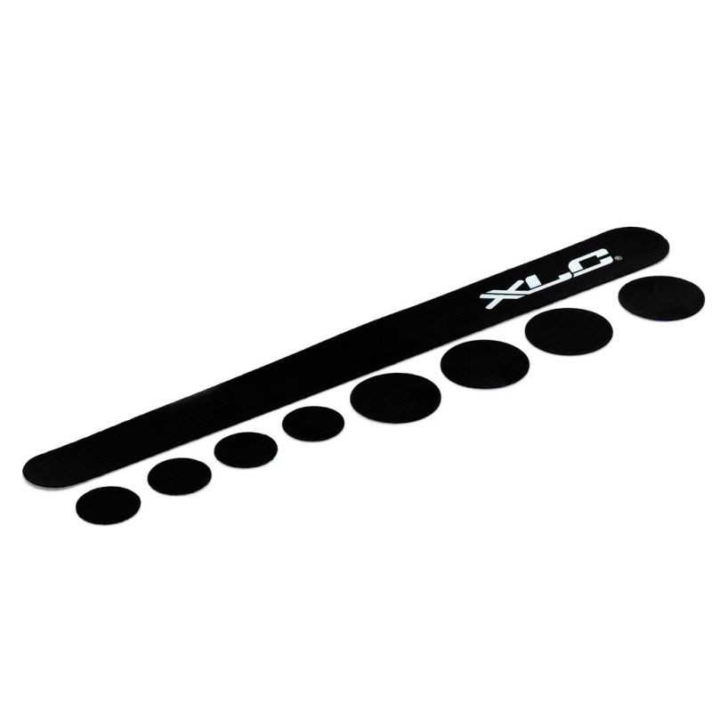 XLC Kit protector base aspecto carbon 8 almohadillas CP-C01 2500800500