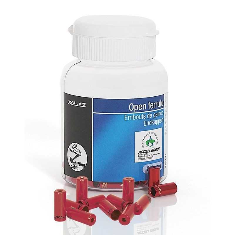 XLC Topes para funda de sirga freno 5MM (10U) BR-X10 2500360517