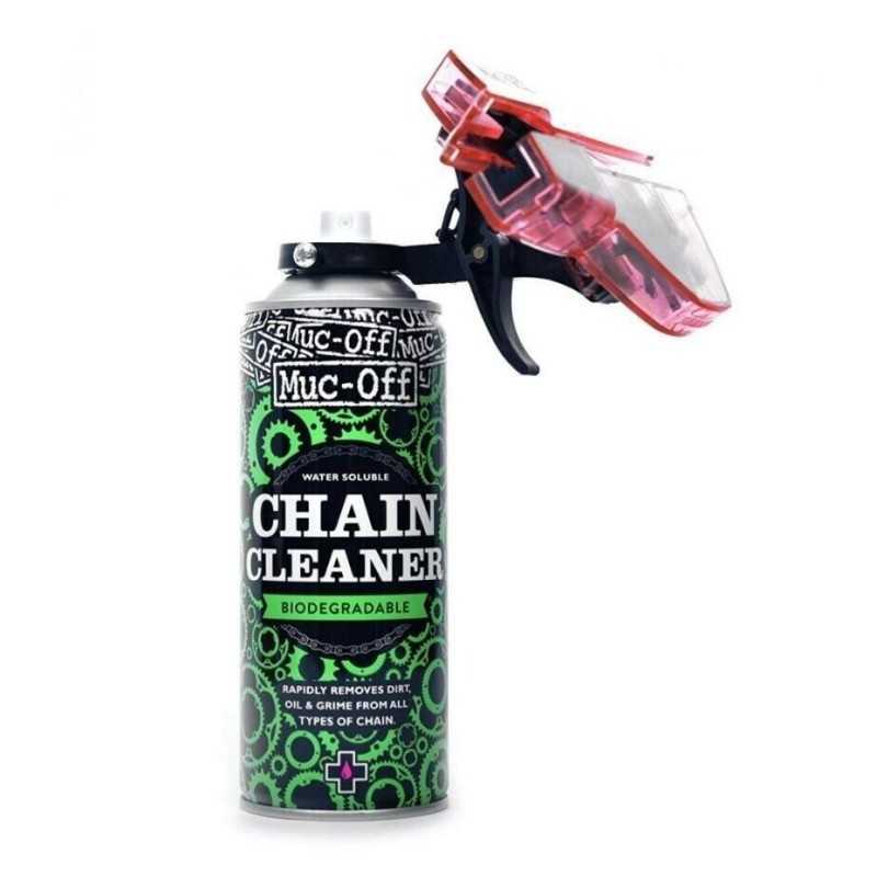MUC-OFF Kit aparato limpiador y desengrasante de cadena CHAIN DOC 227008