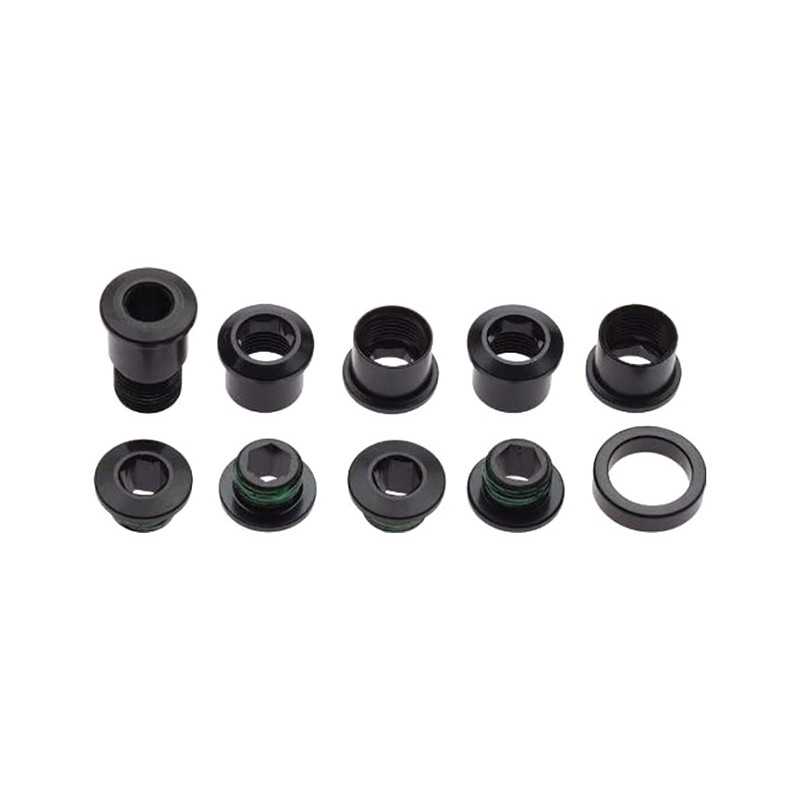 Long chainring bolt kit  EMTB STEEL 104 BCD