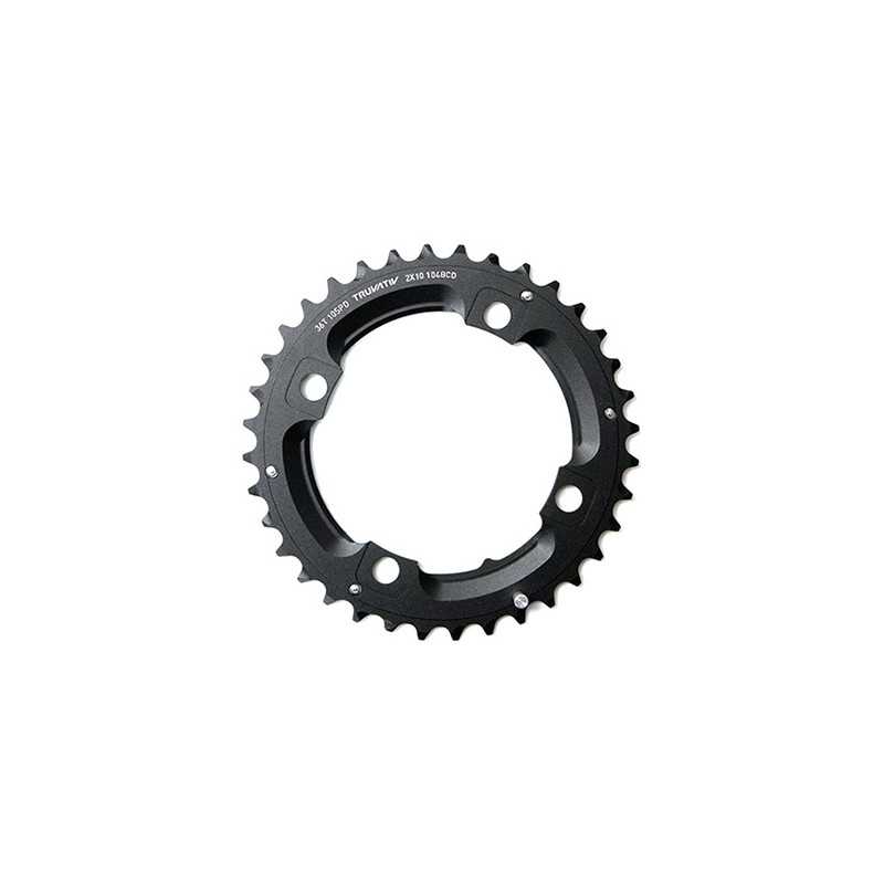 SRAM 4-arm bike chainring with chain pin TRUVATIV MTB 104 BCD 2x10V 100889
