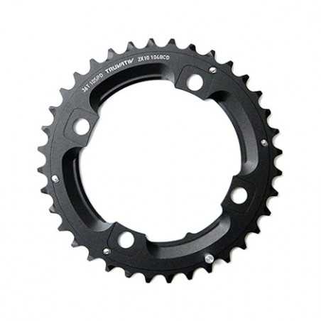 SRAM 4-arm bike chainring with chain pin TRUVATIV MTB 104 BCD 2x10V 100889
