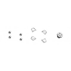 SRAM Kit tornillos para platos 4 brazos aluminio X01/DH 101760