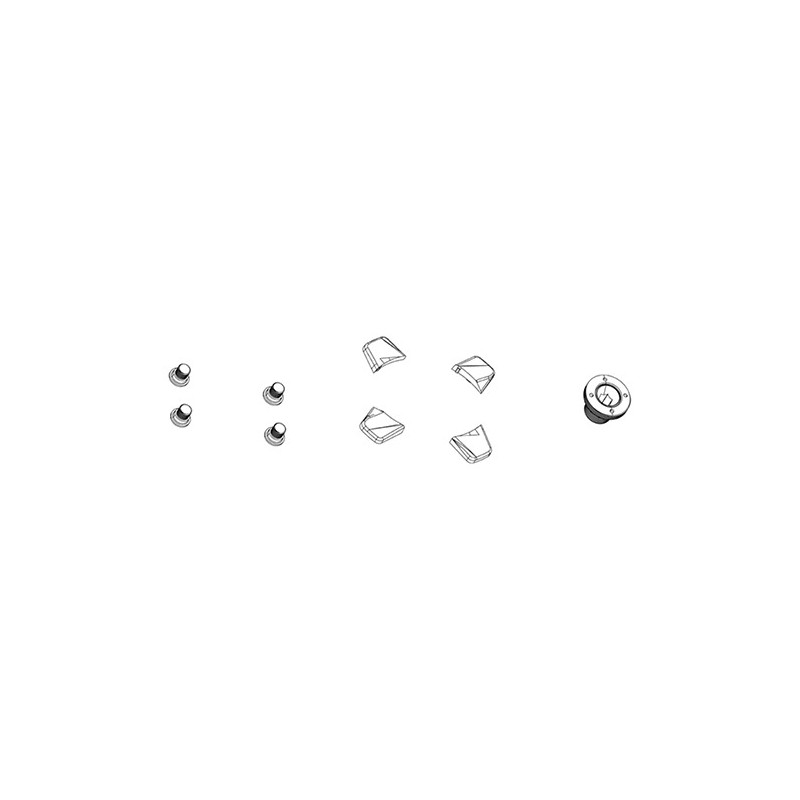 SRAM Kit tornillos para platos 4 brazos aluminio X01/DH 101760