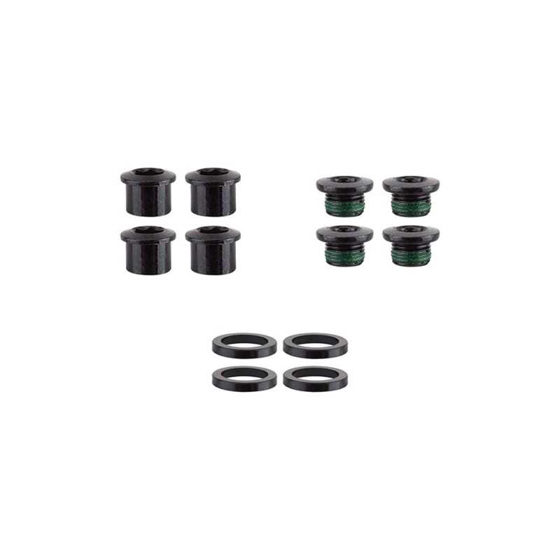 TRUVATIV Kit tornillos fijacion para monoplato de 4 agujeros acero 100976