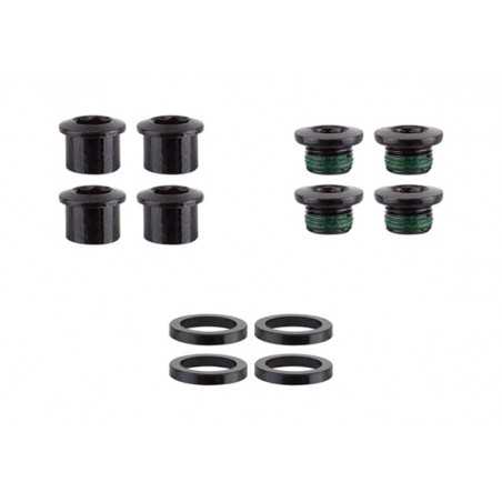 TRUVATIV Kit tornillos fijacion para monoplato de 4 agujeros acero 100976