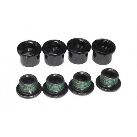 SRAM Kit de tornillos plato 4 brazos acero SINGLE ALU GUART 101520