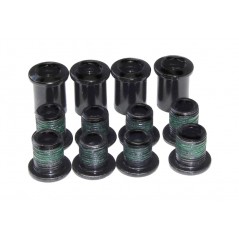 SRAM Kit de tornillos plato 4 brazos acero DOBLE RG LONG STEEL 101521