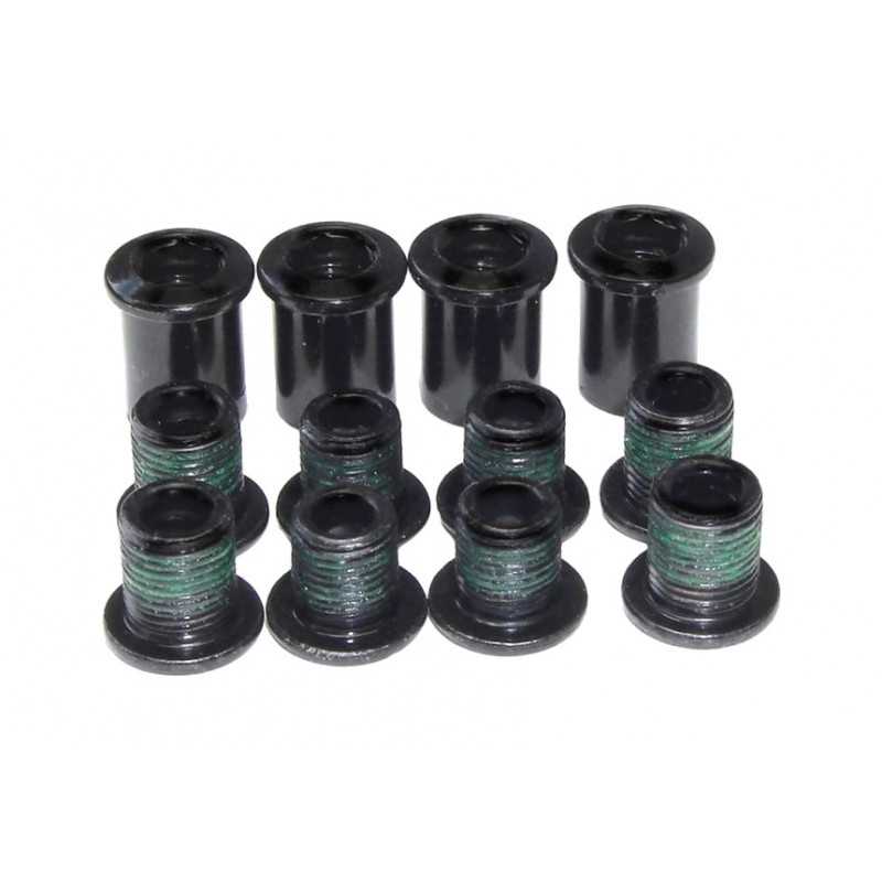 SRAM Kit de tornillos plato 4 brazos acero DOBLE RG LONG STEEL 101521