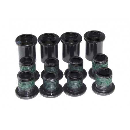 4-arm steel plate bolt kit  DOBLE RG LONG STEEL