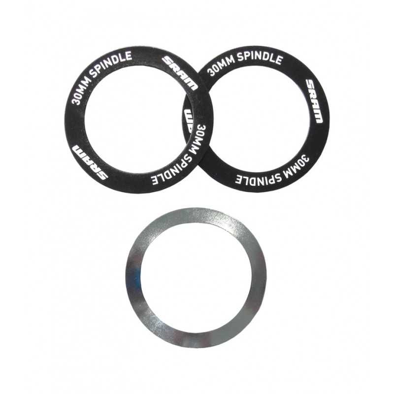 SRAM Recambio eje pedalier protector rodamientos+arandela ondulada BB30 101537