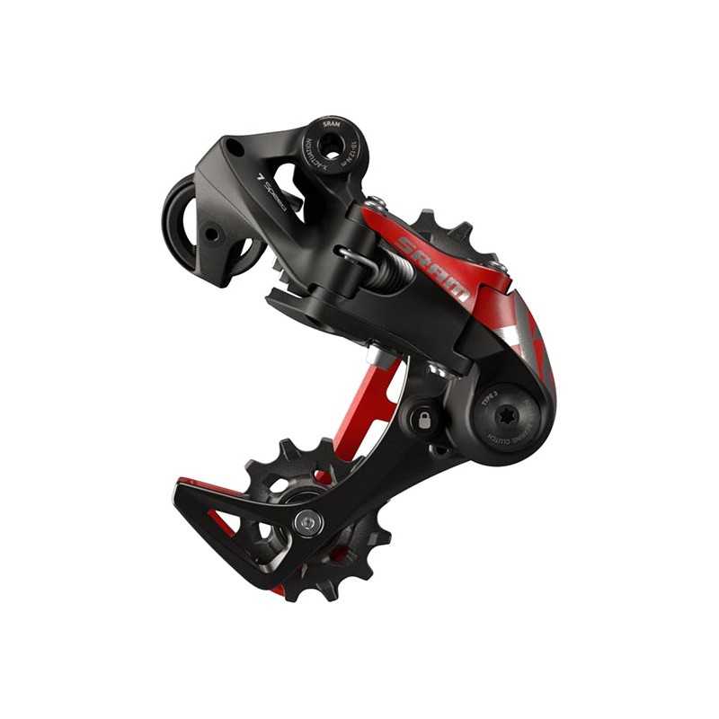 SRAM Cambio trasero marchas piñones caja corta X01 DOWNHILL 7V 100720VAR