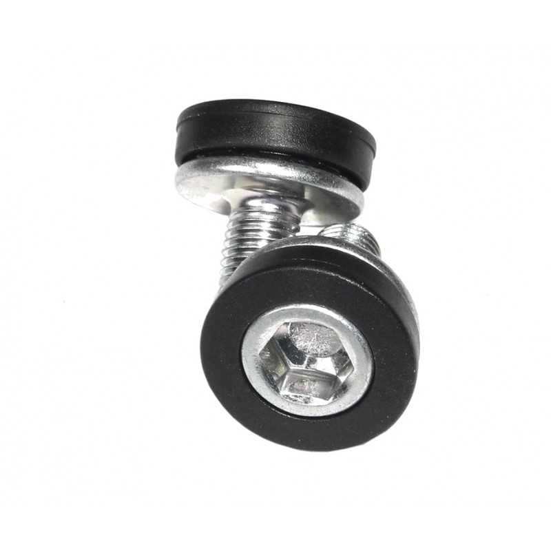 STRONGLIGHT Juego de tornillos para fijacion bielas acero con protectores plastico (2U) 712197