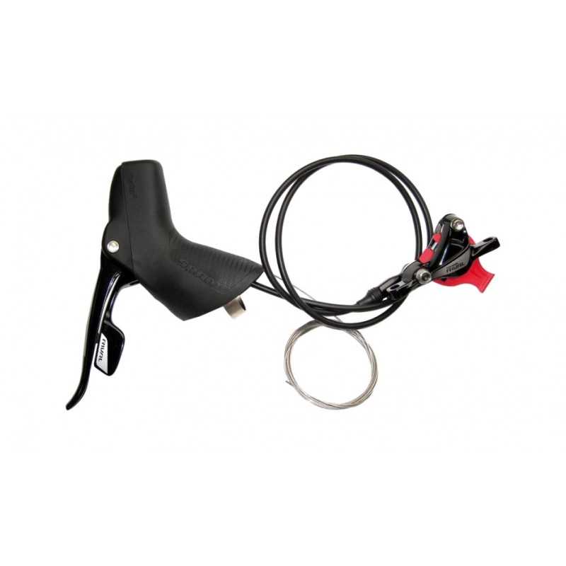 Left / front hydraulic disc brake lever  RIVAL22 YAW DIRECT MOUNT 950 MM 2x11V