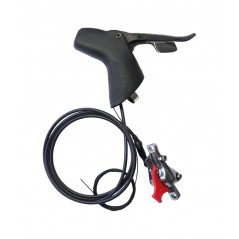 Hydraulic lever right / rear carbon  RED DIRECT MOUNT 1800 MM 11V