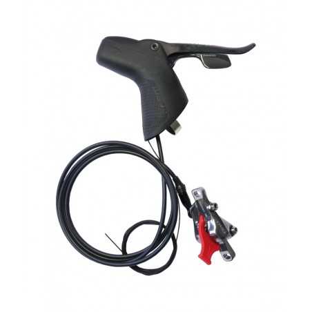 Hydraulic lever right / rear carbon  RED DIRECT MOUNT 1800 MM 11V