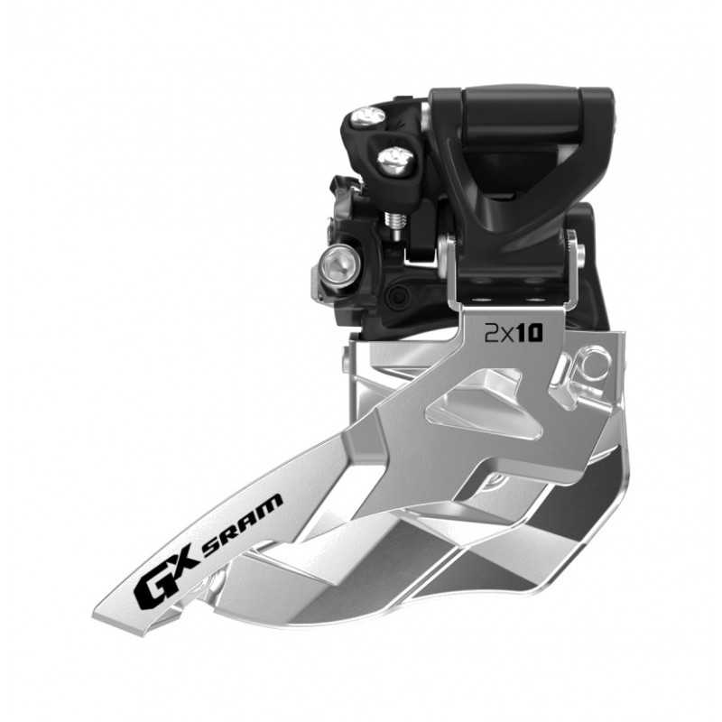 SRAM Desviador cambio de platos abrazadera alta GX 2x10 TOP PULL 31.8-34.9 MM 34T 101405