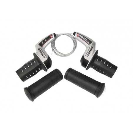SRAM Mandos de cambio GRIP SHIFT CENTERA 8V 1:2 MICRO FRONT 101394