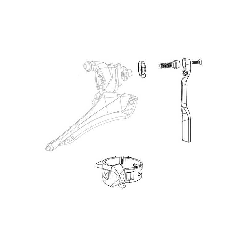 Spare parts kit for front derailleur  RED ETAP AXS