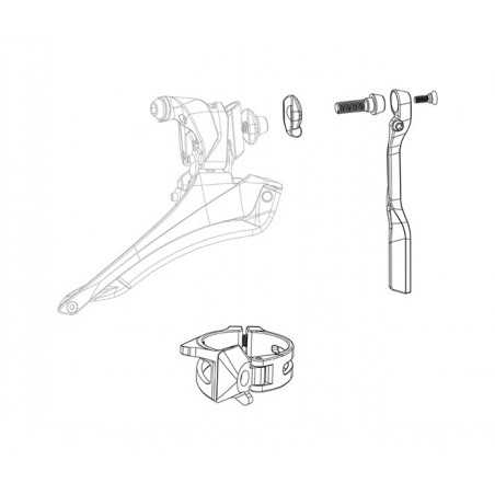 SRAM Kit piezas de recambio para cambio delantero FORCE ETAP AXS 101861