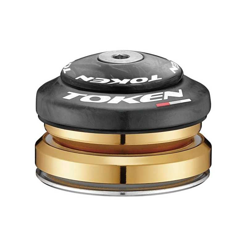 TOKEN Juego de direccion conica A-HEAD OMEGA C-SERIE 1 1/8 1/4 715295