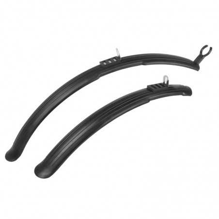 Mudguard set with mounting accessories  M-WAVELAGER 26" ECO 60 MM