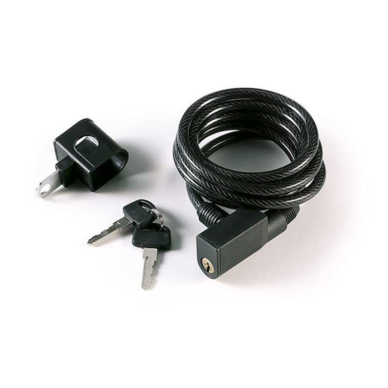 GURPIL Candado antirrobo cable espiral con soporte 6mm - 27201VAR