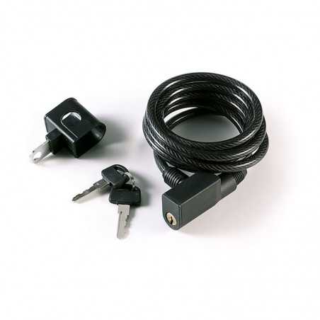 Spiral anti-theft lock with support  6mm