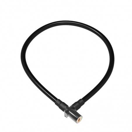 Spiral anti-theft padlock NEON LIGHT 120 CM x 8 MM