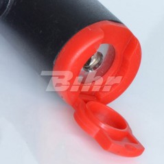 Padlock, spiral with wrench, security cap, 180cm, bicycle