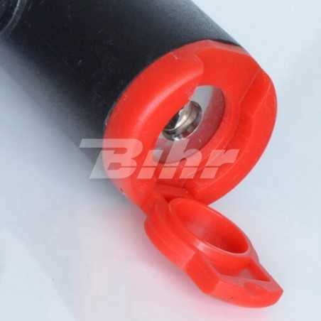 V BIKE Candado espiral con soporte llave seguridad tapa 180cm bici bicicleta 8661